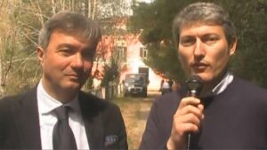 Il sindaco di Castellabate Costabile Spinelli e il presidente del Parco Tommaso Pellegrino.