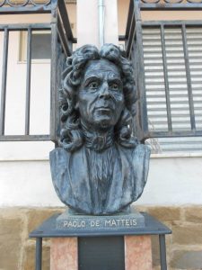 Il busto di Paolo De Matteis