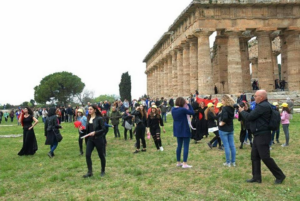 Paestum visitatori