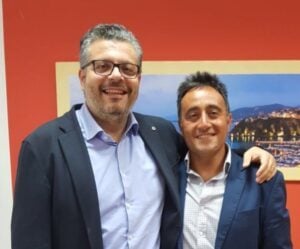 Adamo Coppola e Domenico Gorga, presidente Agropoli Cilento Servizi