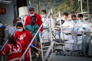 Migranti a Salerno