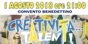 “Creatività e talento”: a Giungano un evento per promuovere i talenti del territorio