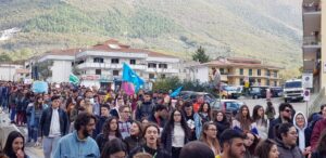 Corteo per l'ospedale di Polla