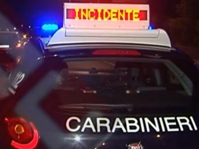 Carabinieri incidente