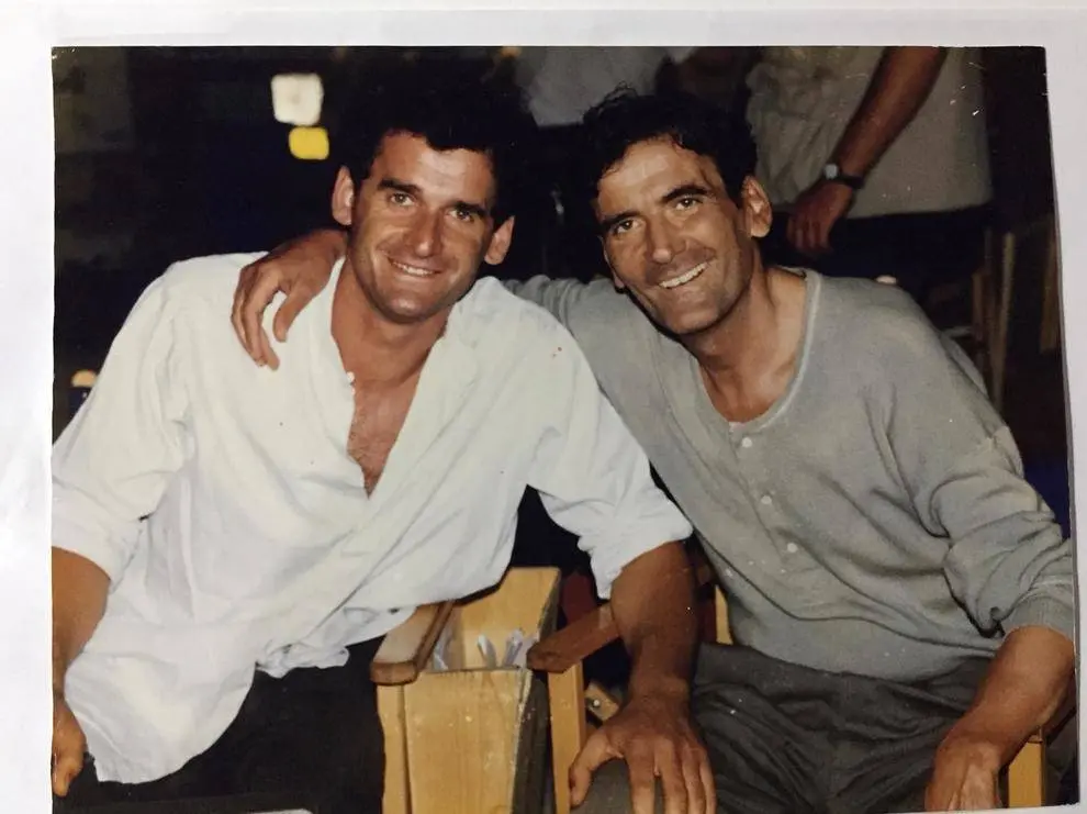 Massimo Troisi e Gerardo Ferrara
