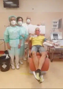 Lino Vitale centesima donazione Imperia