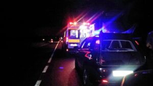 Ambulanza e carabinieri