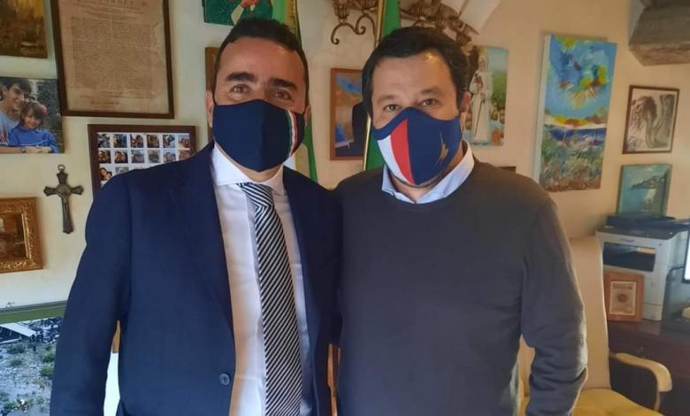 Attilio Pierro e Matteo Salvini