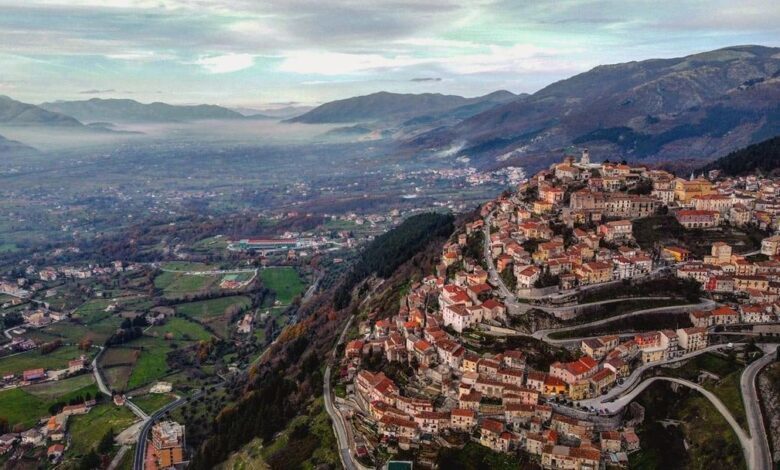 Panorama Montesano sulla Marcellana