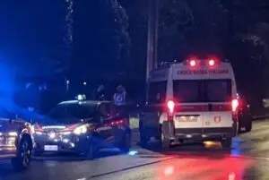 Carabinieri e ambulanza