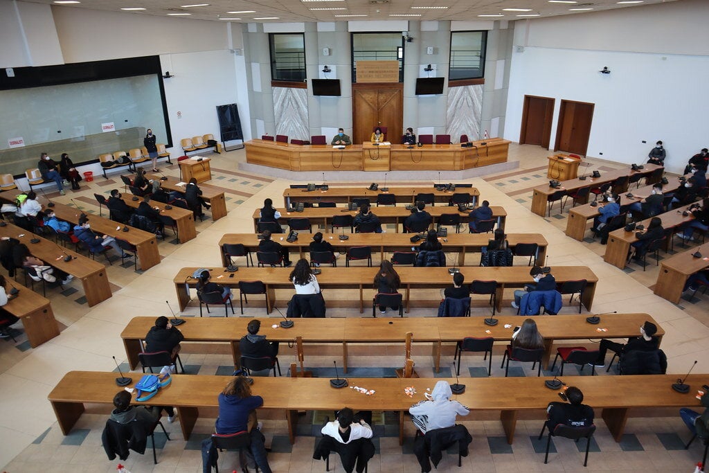 Aula bunker Tribunale di Salerno