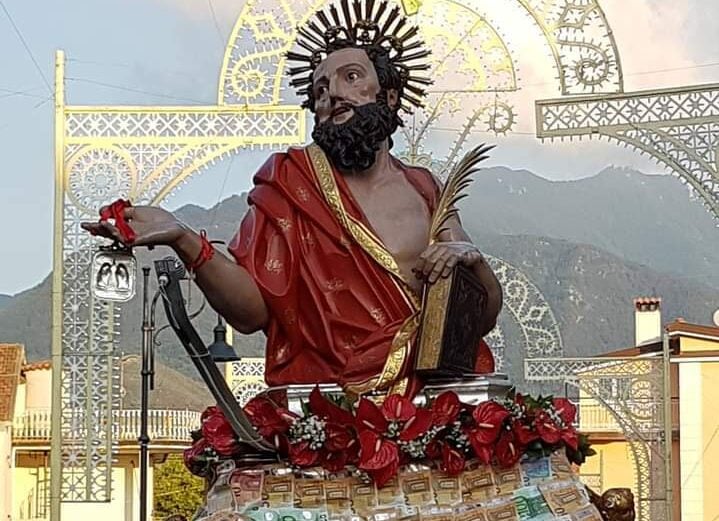 San Bartolomeo Quando Si Festeggia 25 agosto: Pellare festeggia il patrono, San Bartolomeo Apostolo
