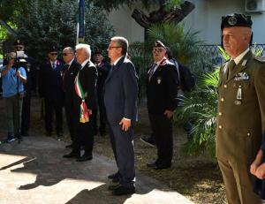 Cerimonia in ricordo dell'attentato delle Brigate Rosse a Salerno