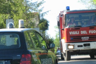 Carabinieri e Vigili del Fuoco
