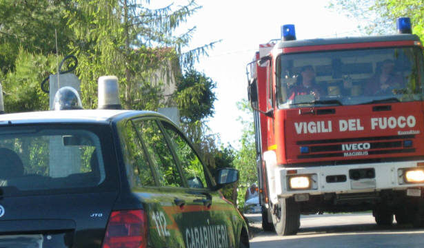 Carabinieri e Vigili del Fuoco