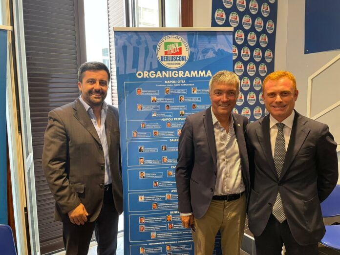 Costabile Spinelli co-coordinatore di Forza Italia Salerno