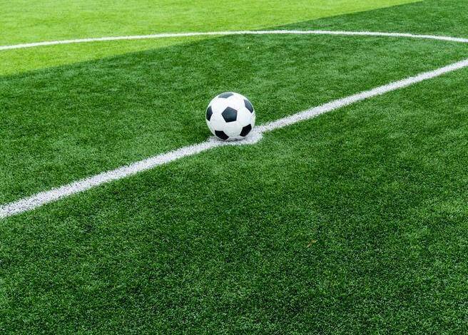 Pallone campo da calcio