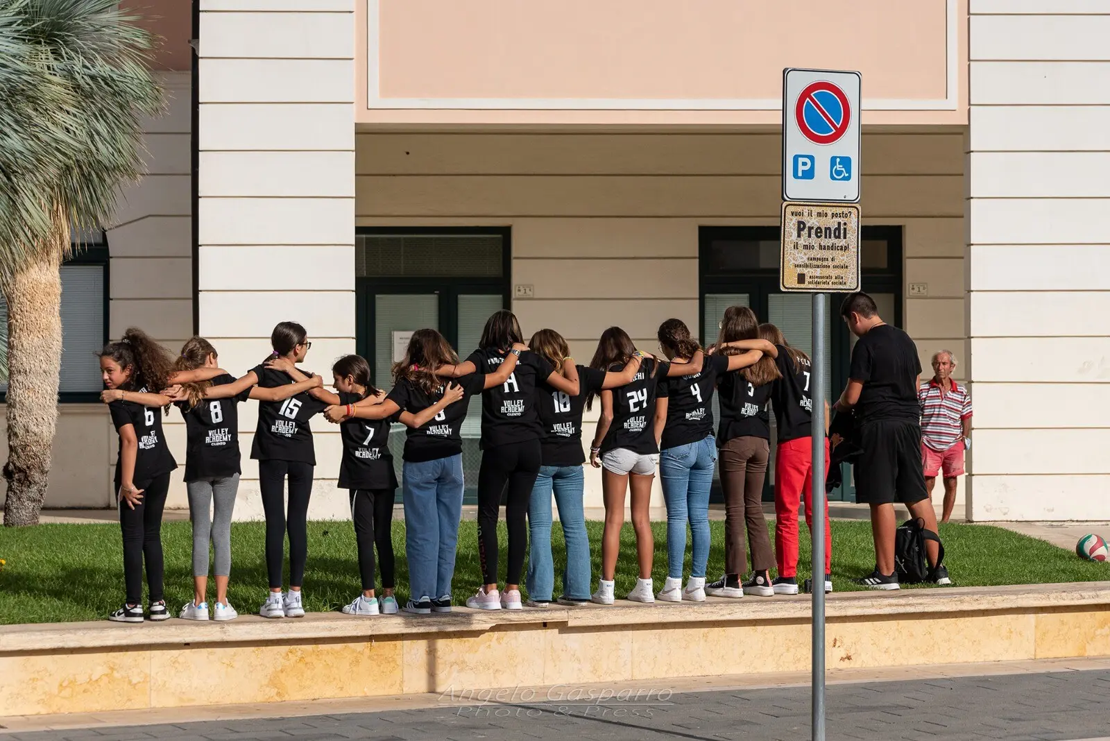 Sit in di un'associazione ad Agropoli