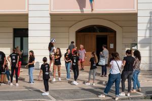 La protesta della Volley Academy Cilento