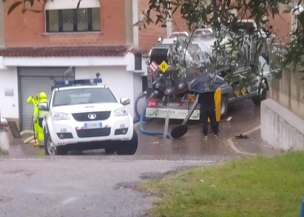 Allagamenti per il maltempo ad Agropoli