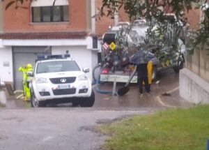 Allagamenti per il maltempo ad Agropoli