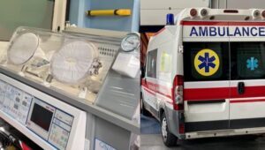 Ambulanza a Caggiano