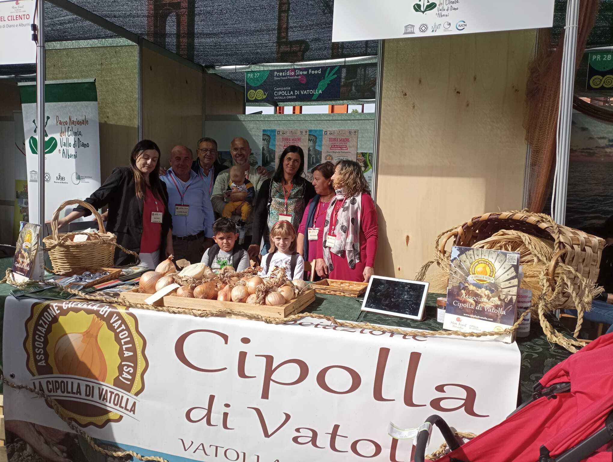 Cipolla di Vatolla al Salone del Gusto