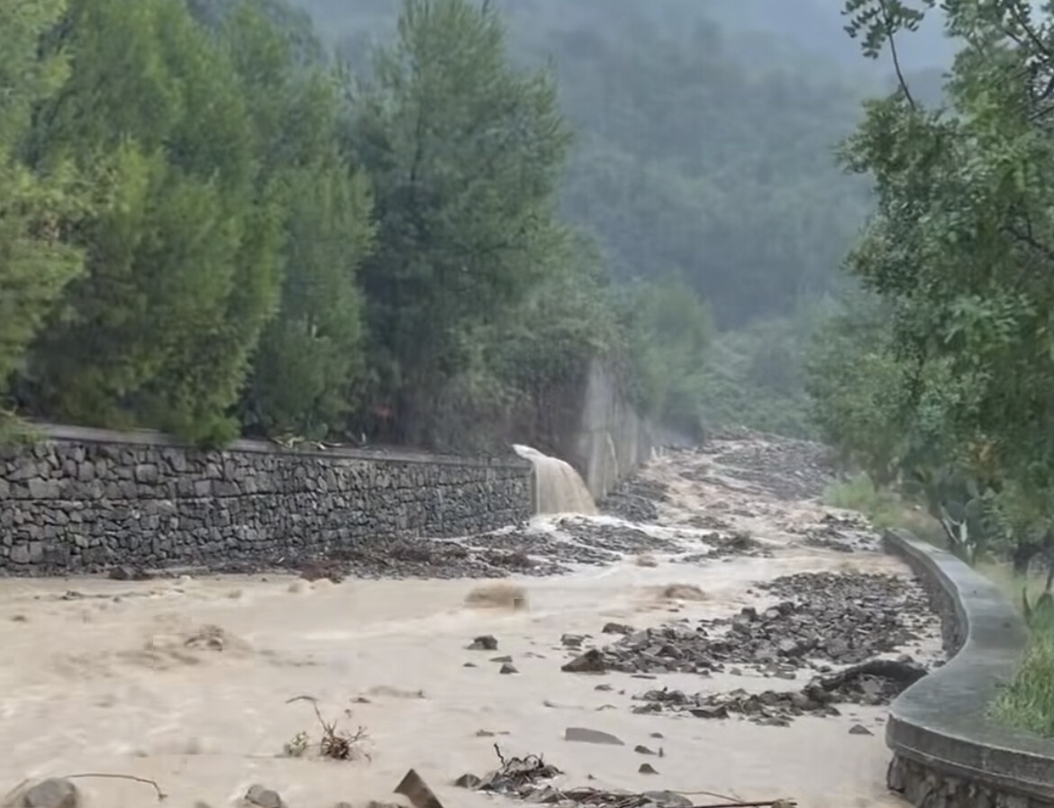 Maltempo in Cilento del 13 settembre. San Mauro