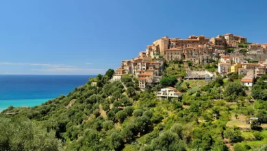 Panorama di Pisciotta