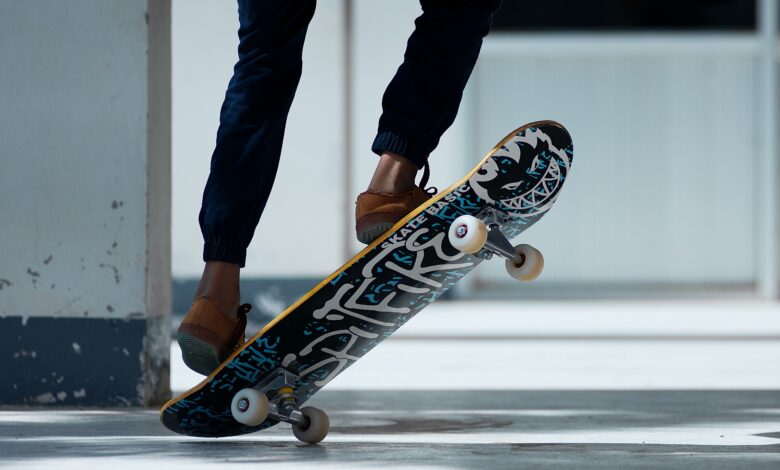 Skateboarding