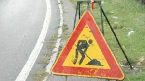 lavori su strada