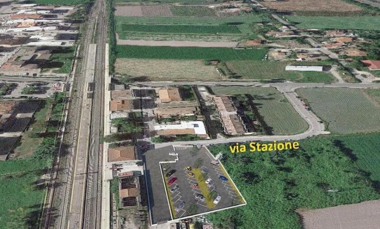 Parcheggio stazione di Capaccio