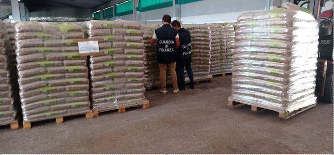 Pellet sequestrato