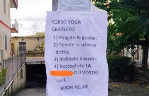 Volantini contro incivili agropoli