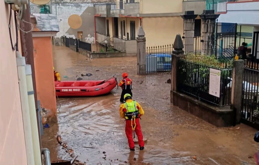 Maltempo nel salernitano