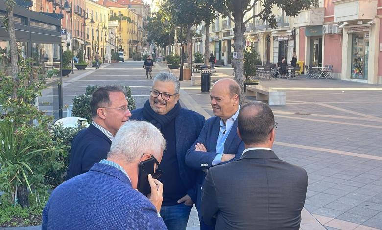 Cirielli con Adamo Coppola e Marcello Ametrano
