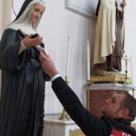 Croce della statua di Santa Rita