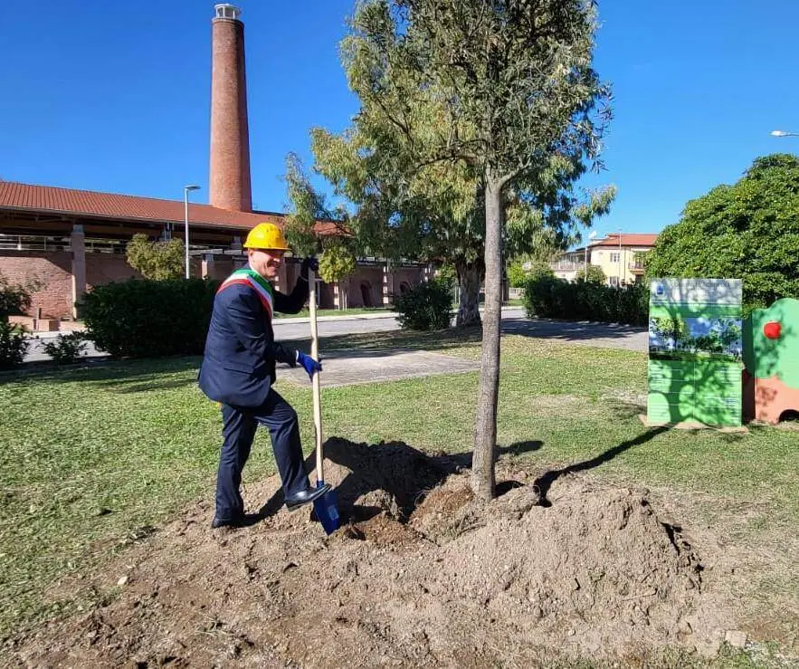 Lavori al Parco Liborio Bonifacio