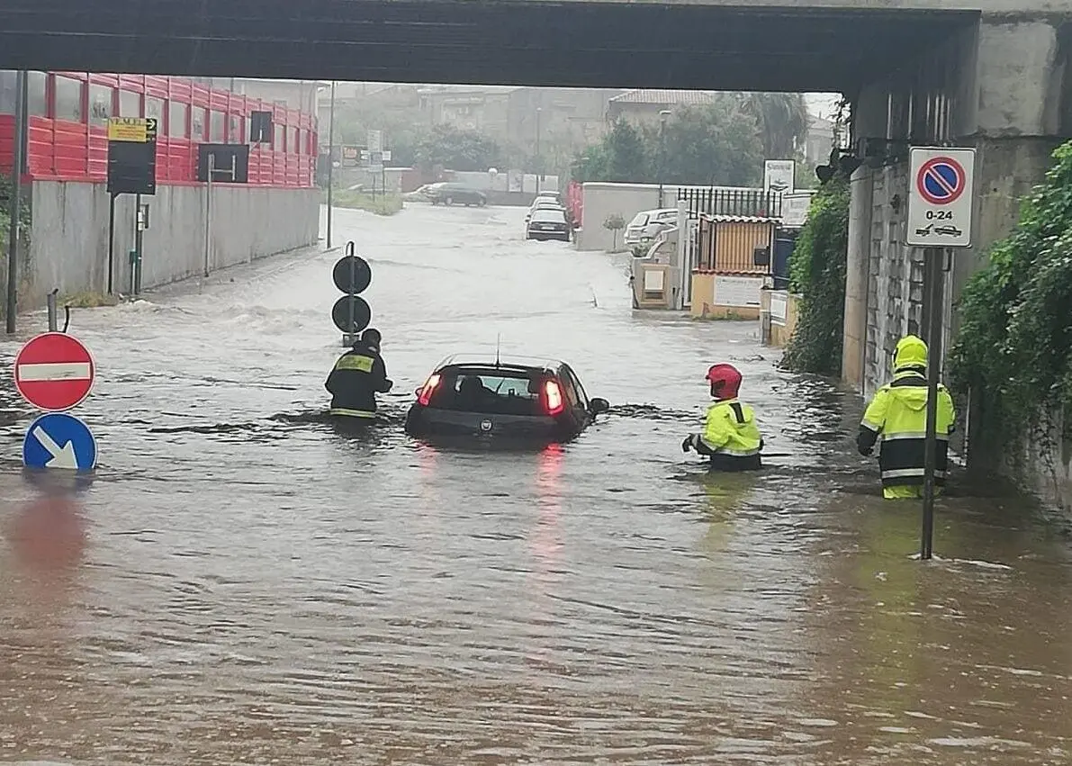 Maltempo nel salernitano