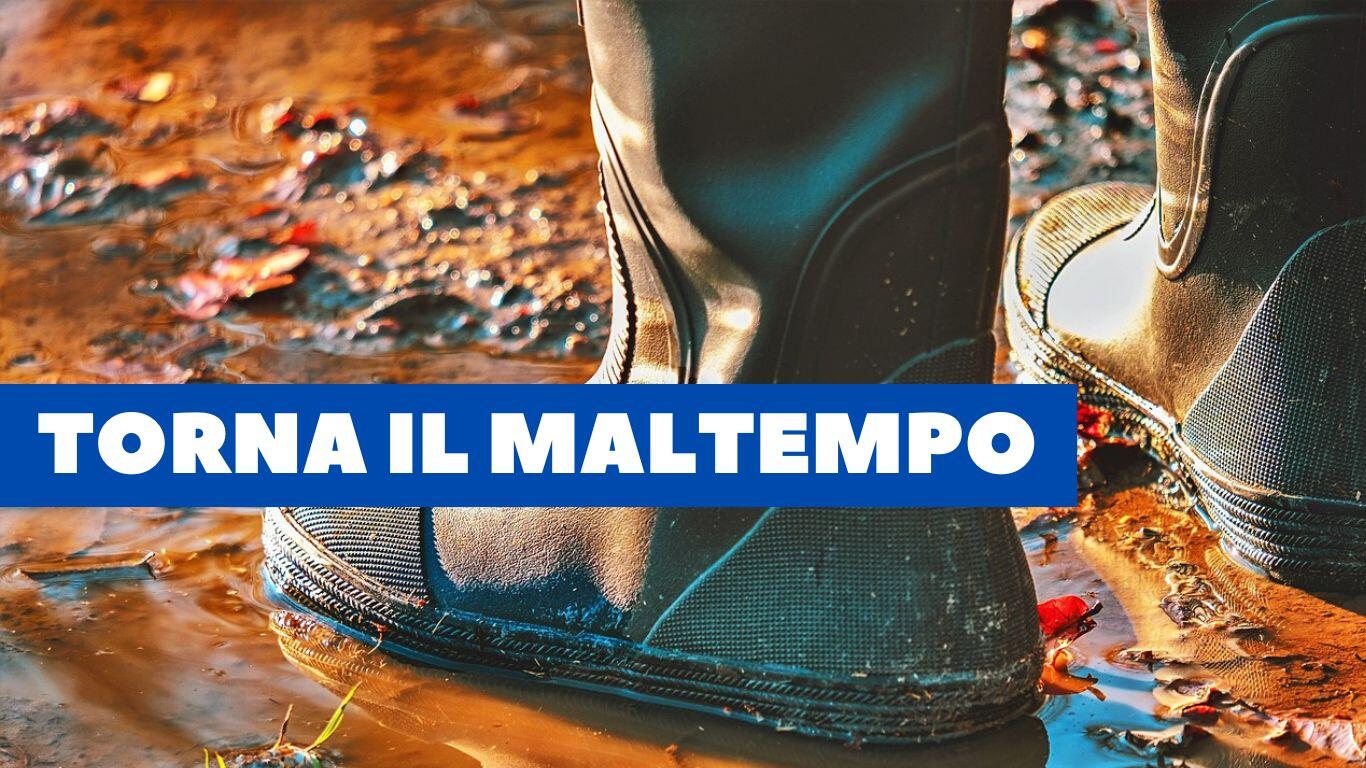 Torna il maltempo nel weekend