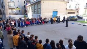 Studenti a lezione di legalità