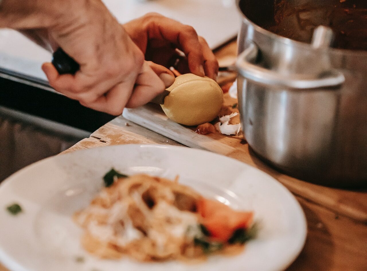 Pasta e patate cremosa