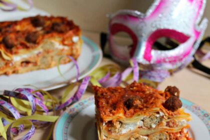 Lasagna e polpette Carnevale