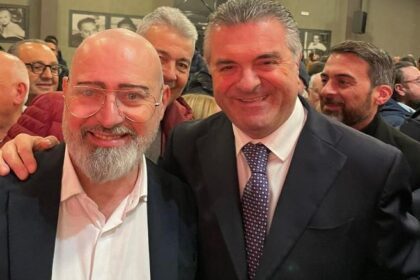 Stefano Bonaccini e Franco Alfieri