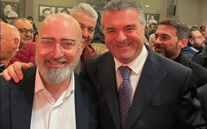 Stefano Bonaccini e Franco Alfieri