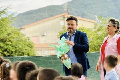 Uovo di Pasqua scuola Corticelle