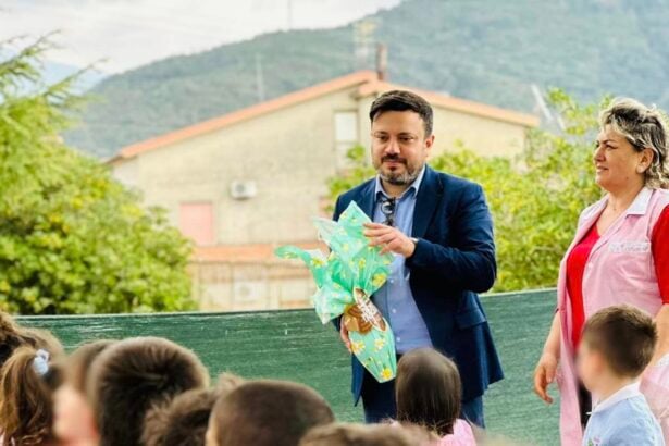 Uovo di Pasqua scuola Corticelle