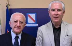 Vicenzo De Luca e Aldo Luongo