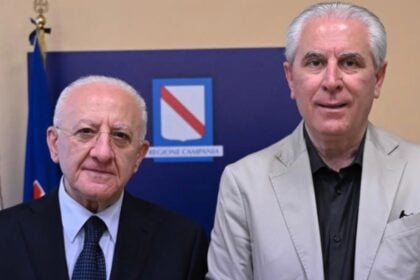 Vicenzo De Luca e Aldo Luongo