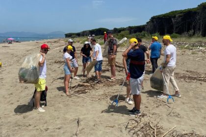 Pulizia spiaggia Eboli